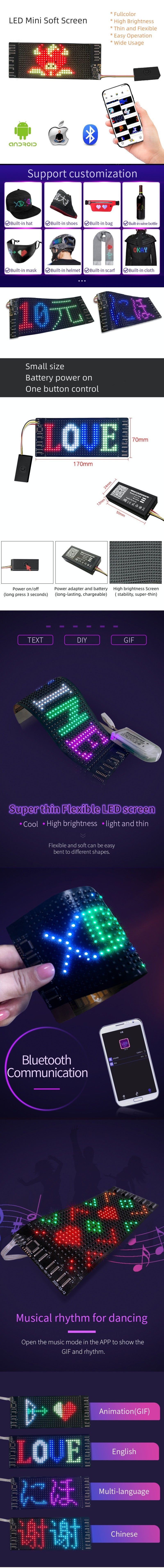 LED MINI Soft Screen - Fullcolor